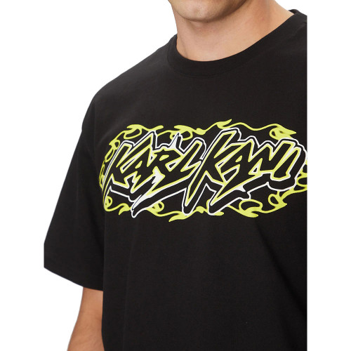 Karl Kani Ανδρική κοντομάνικη μπλούζα Woven Signature Kani Heat Tee